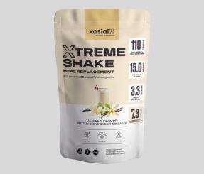 Vanilla EXTREME SHAKE w/Sensoril® Ashwagandha PROTEIN & MULTI-COLLAGEN (15 servings, 2 scoops per serving)